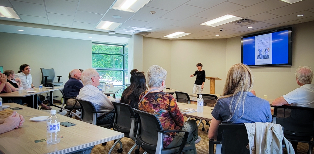 Library Foundation Honors 80th Anniversary of D-Day with Author Presentation